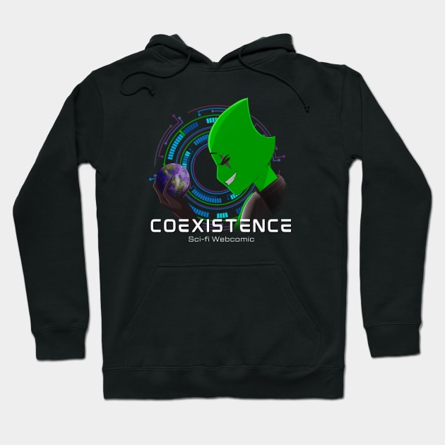 Coexistence Hax With Earth- Webcomic Hoodie by Coexistence The Series